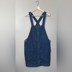 American Eagle Denim Jumper size Large
